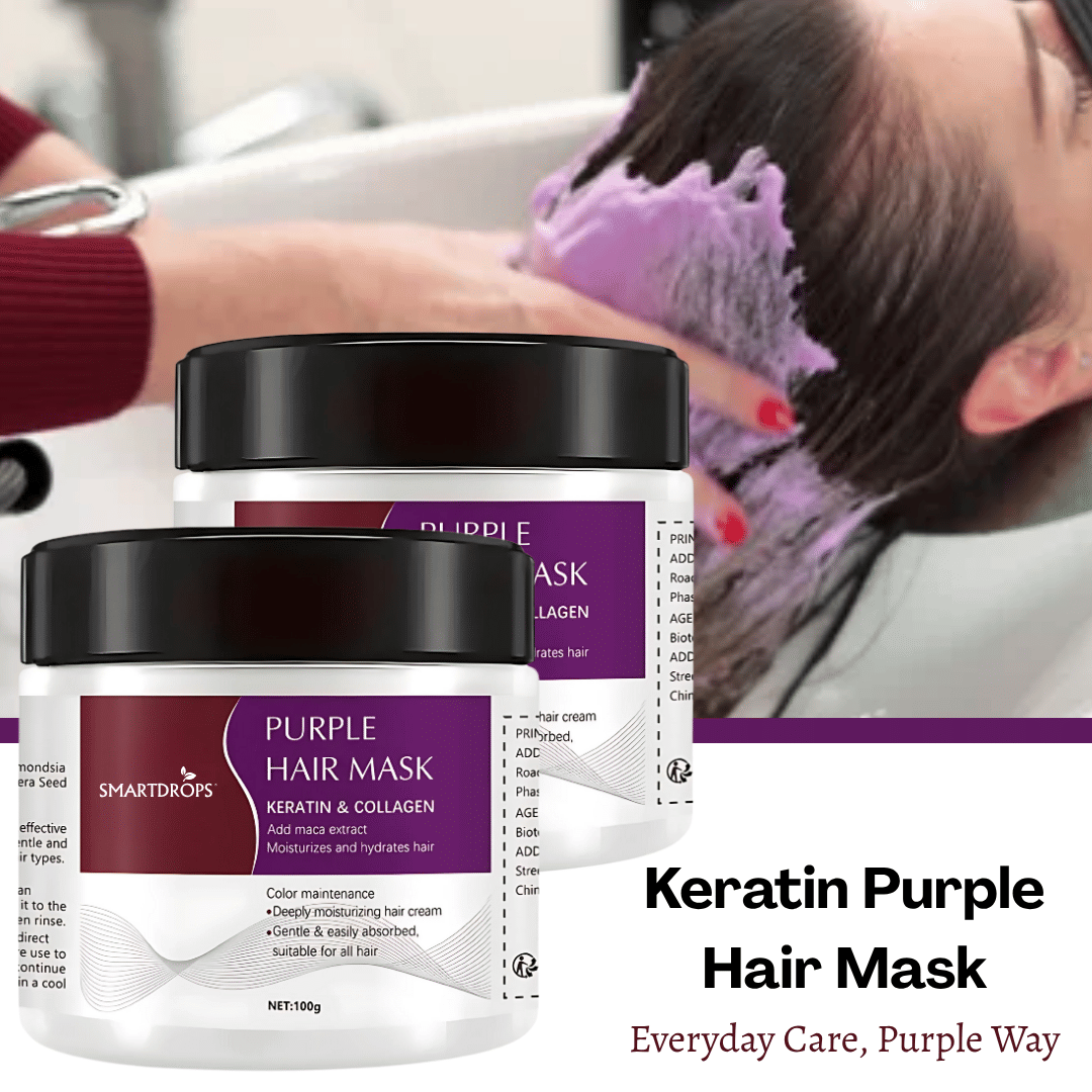     			Smartdrops Shine Enhancing Hair Mask For Damaged Hair ( Pack of 2 )