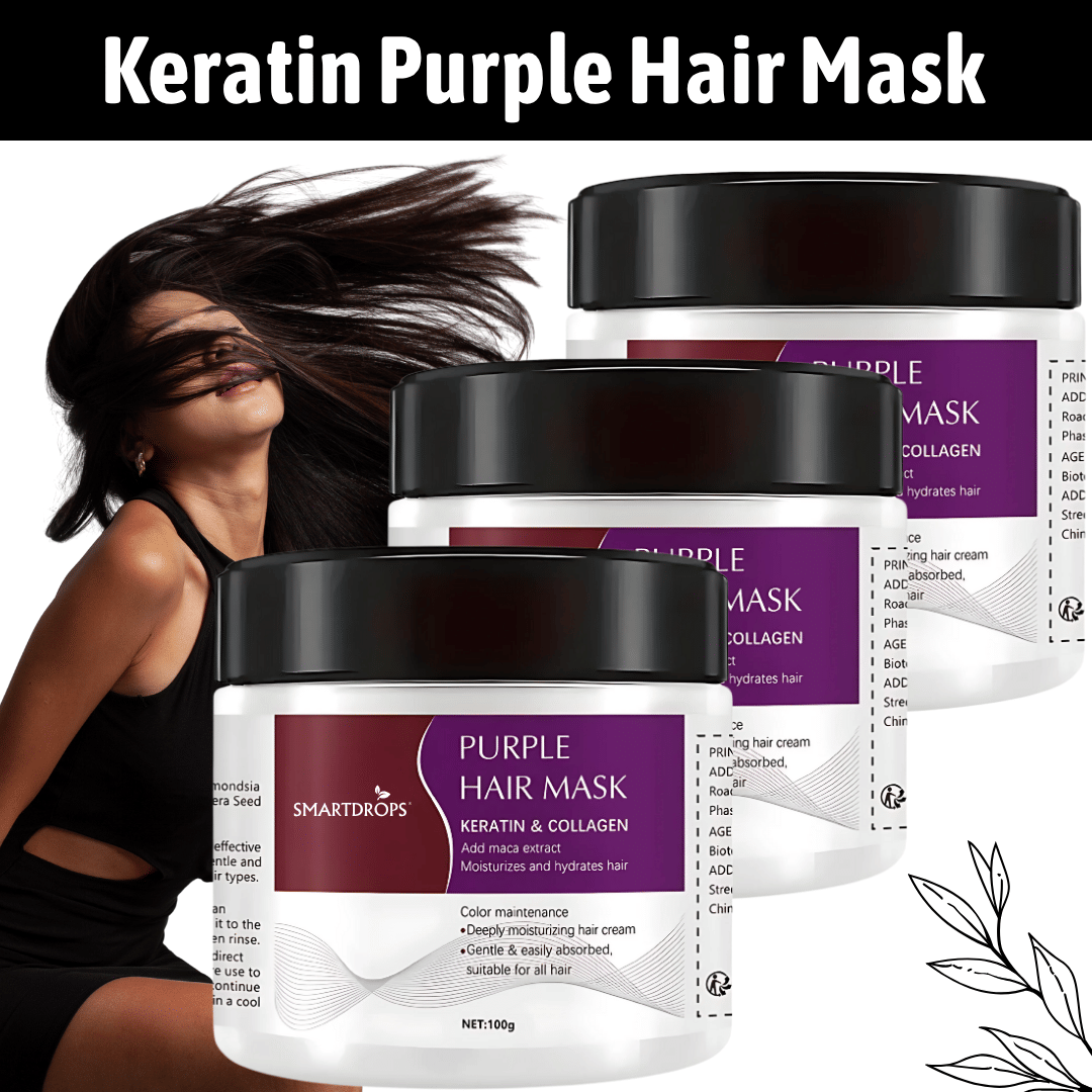     			Smartdrops Shine Enhancing Hair Mask For Wavy Hair ( Pack of 3 )