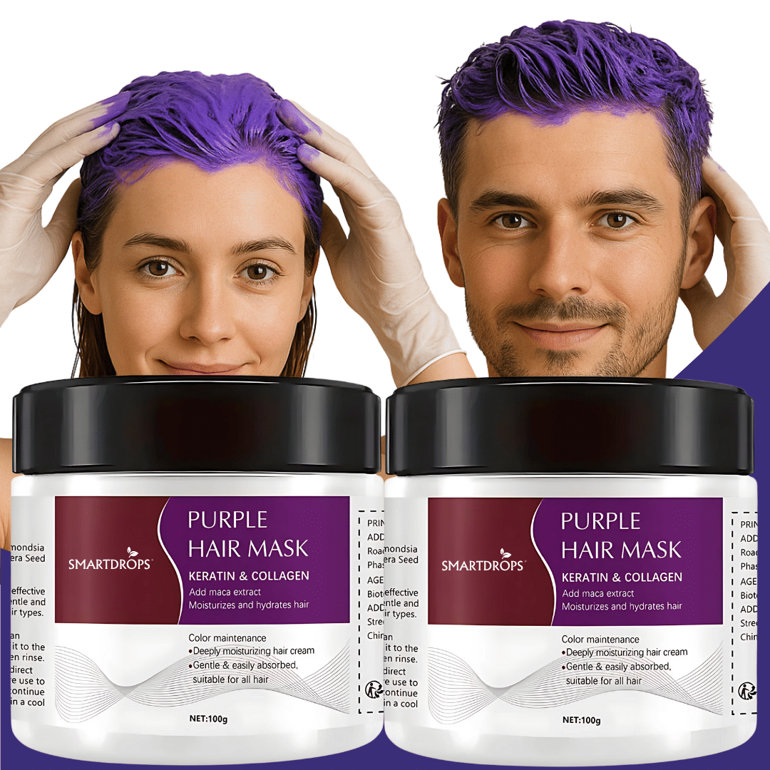     			Smartdrops Shine Enhancing Hair Mask For Thick Hair ( Pack of 2 )