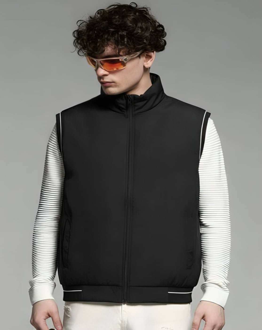     			THECLASSICTOGS Polyester Men's Casual Jacket - Black ( Pack of 1 )