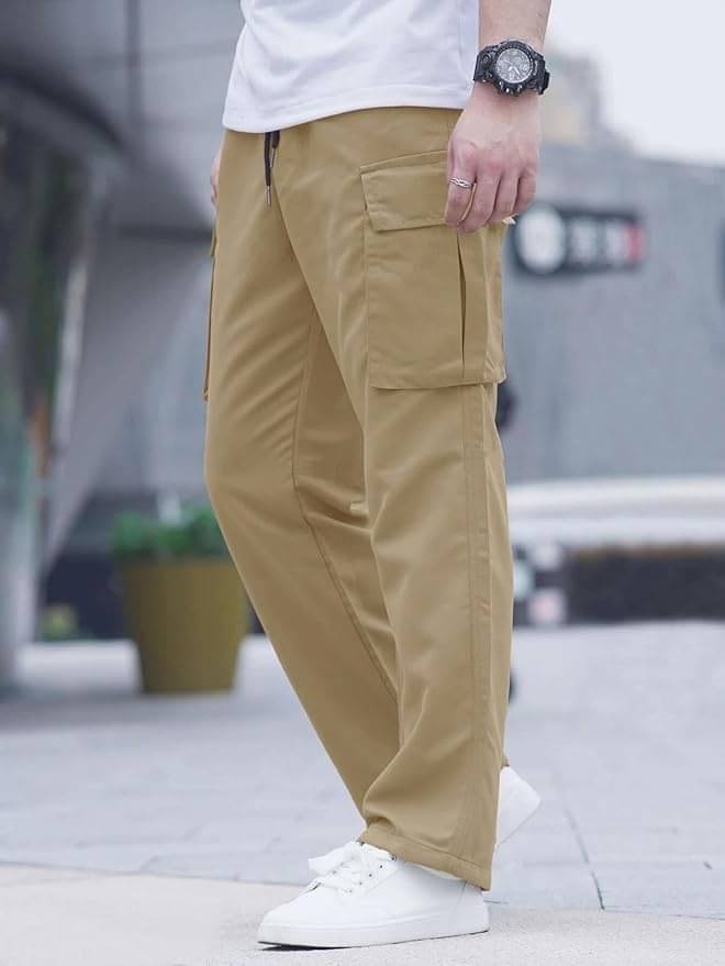     			Woozie Regular Men's Cargos - Khaki ( Pack of 1 )