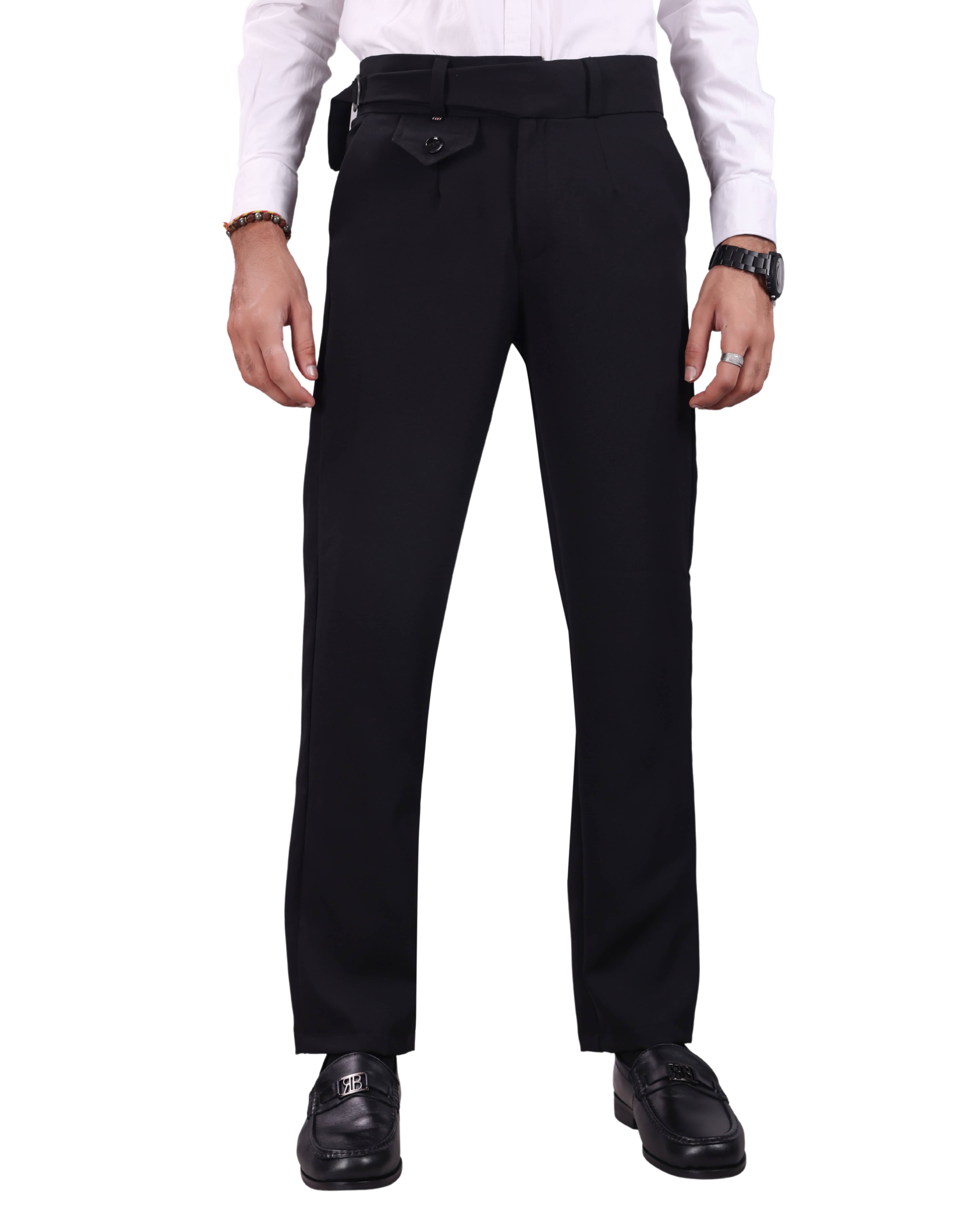     			Woozie Regular Men's Formal Trouser - Black ( Pack of 1 )