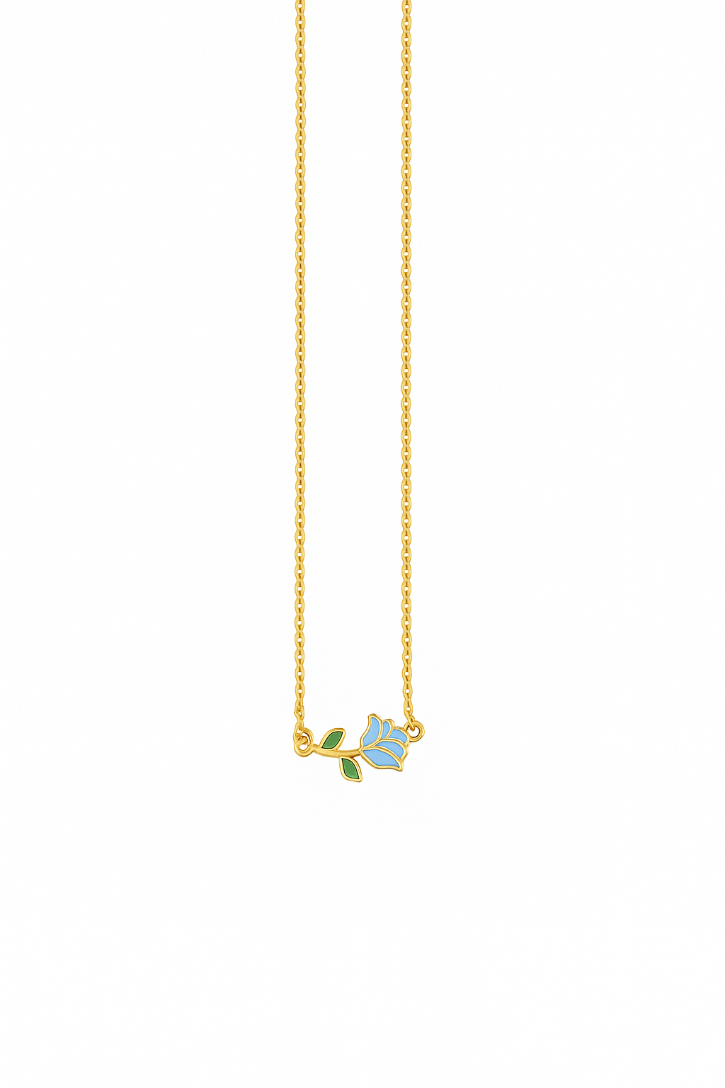     			draky jewels Light Blue Pendant ( Pack of 1 )