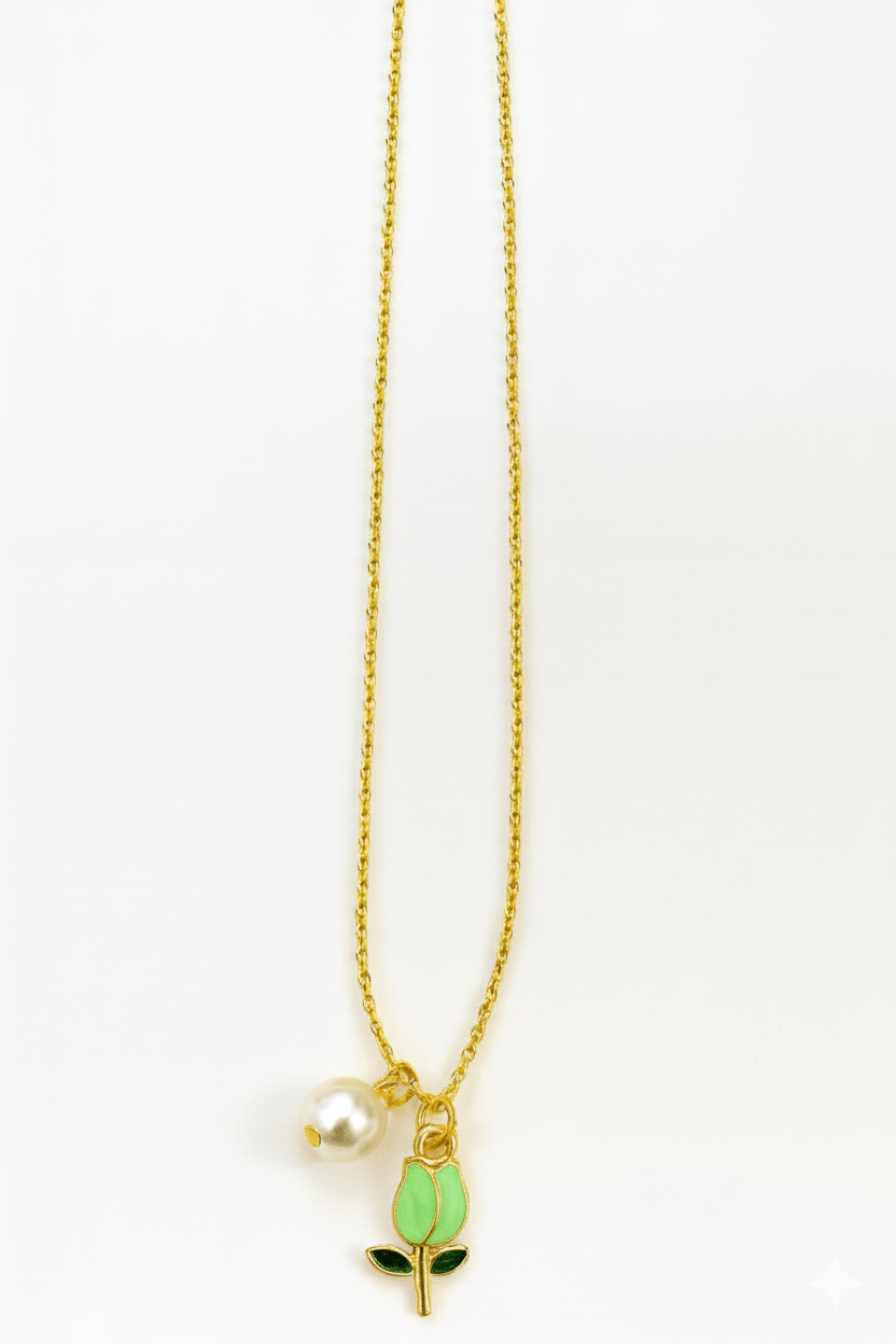     			draky jewels Mint Green Pendant ( Pack of 1 )