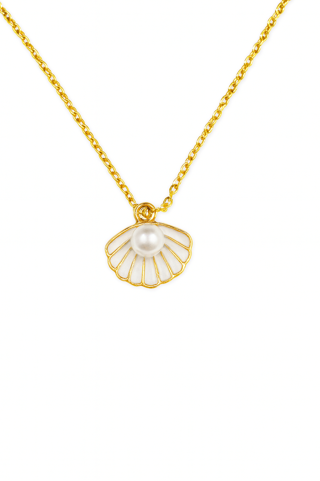     			draky jewels White Pendant ( Pack of 1 )