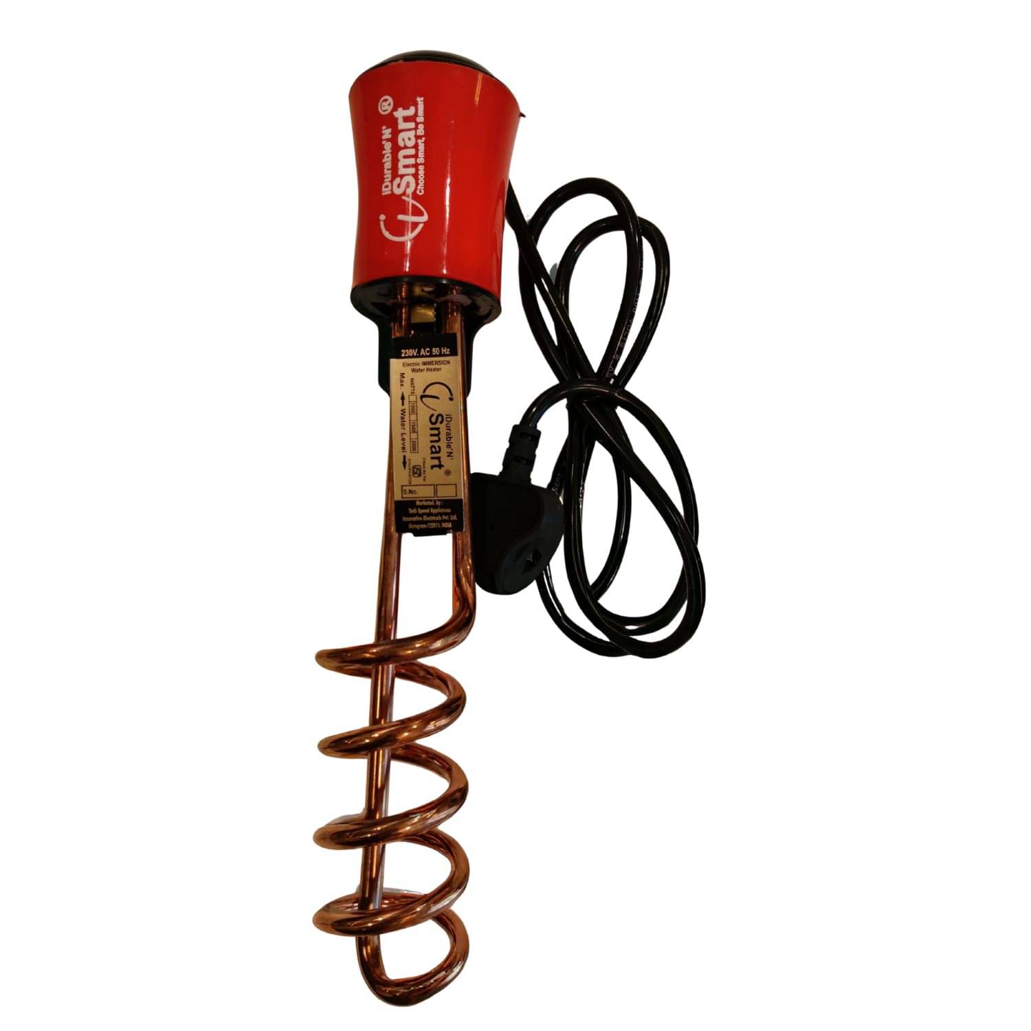     			iDurable 'N' Smart Multicolor 2000W Copper Immersion Rod