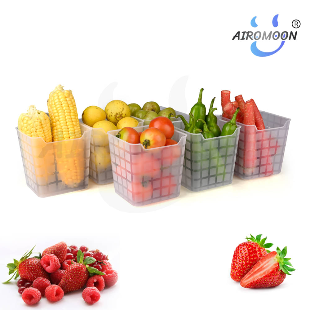     			AIROMOON FRIDGE CONTAINER Plastic Transparent Multi-Purpose Container ( Set of 6 )
