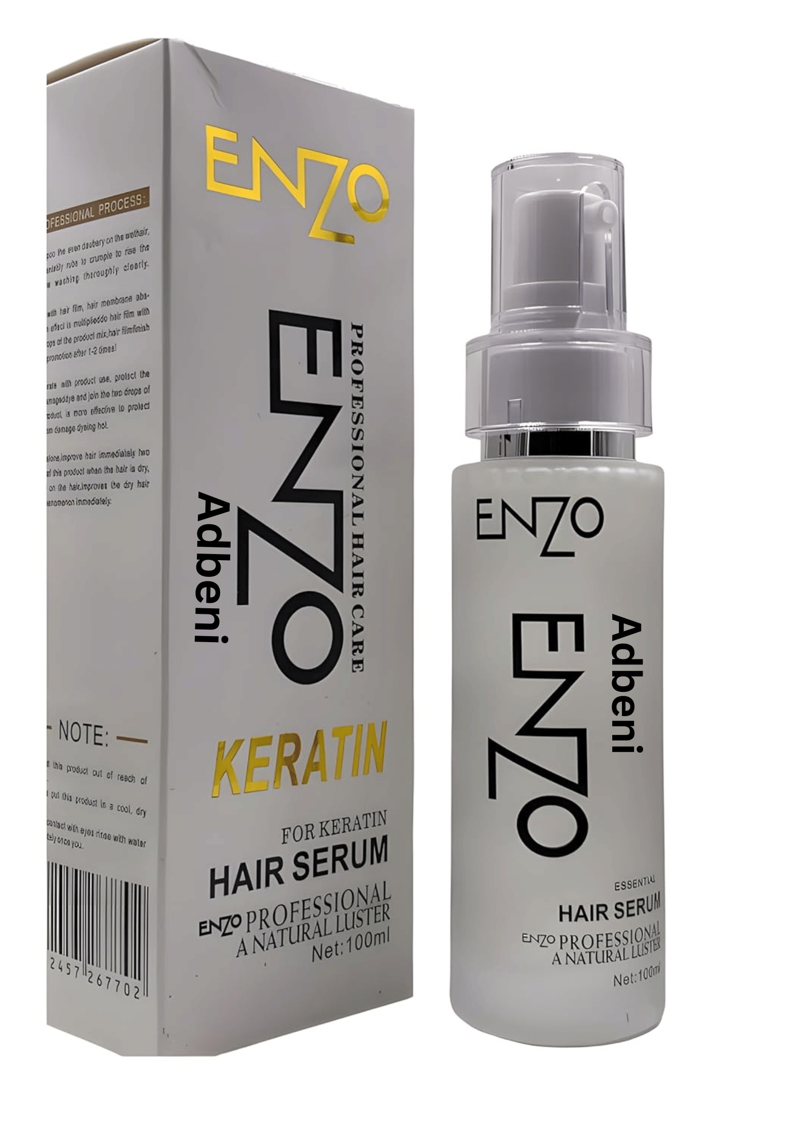 Adbeni ENZO Keratin Hair Serum 100 mL