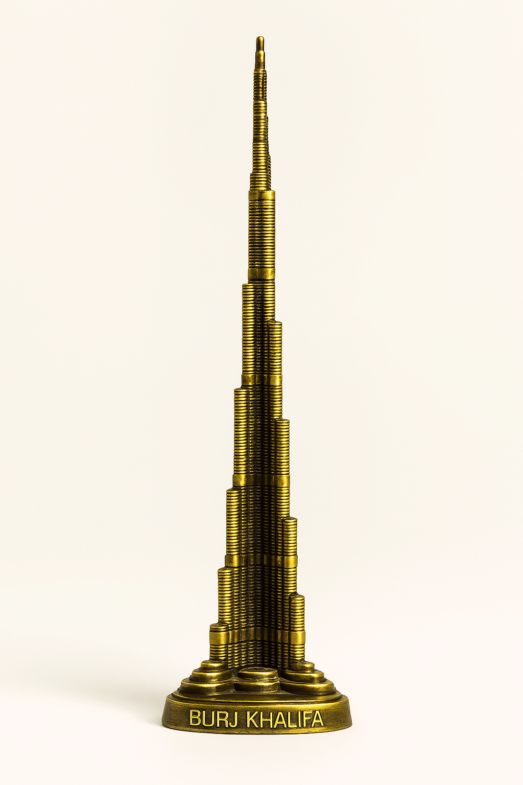     			Antique Finish Burj Khalifa Model | Dubai Souvenir Decorative Showpiece for Home & Office