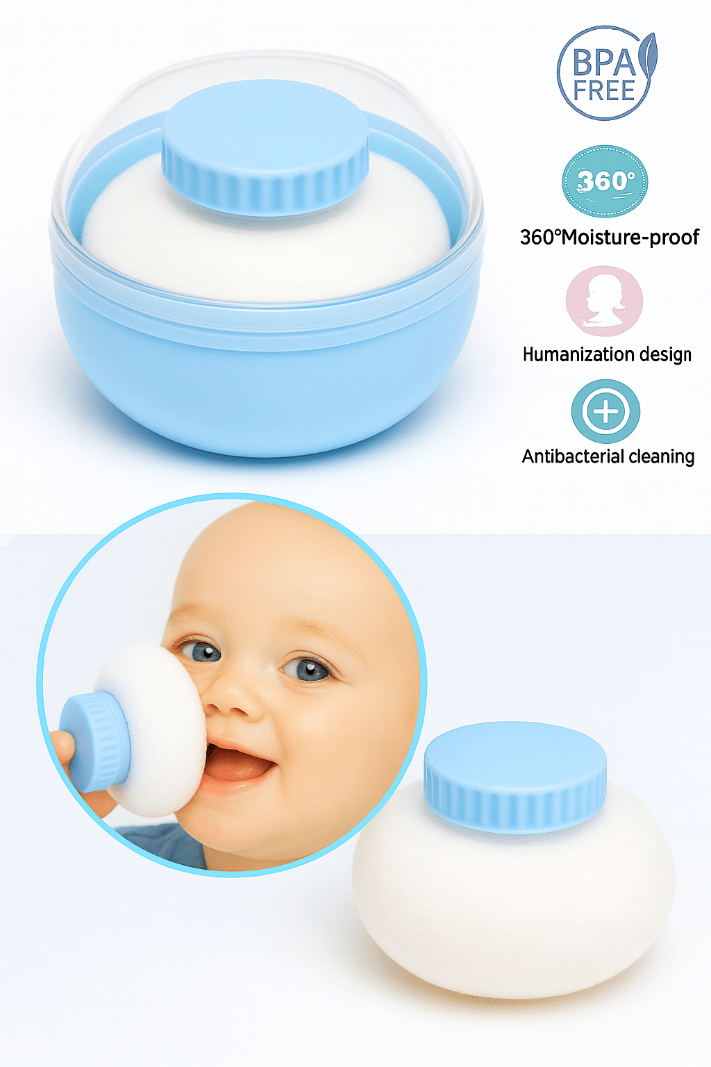    			BCD Natural Baby Powder 100 g ( 1 pcs )