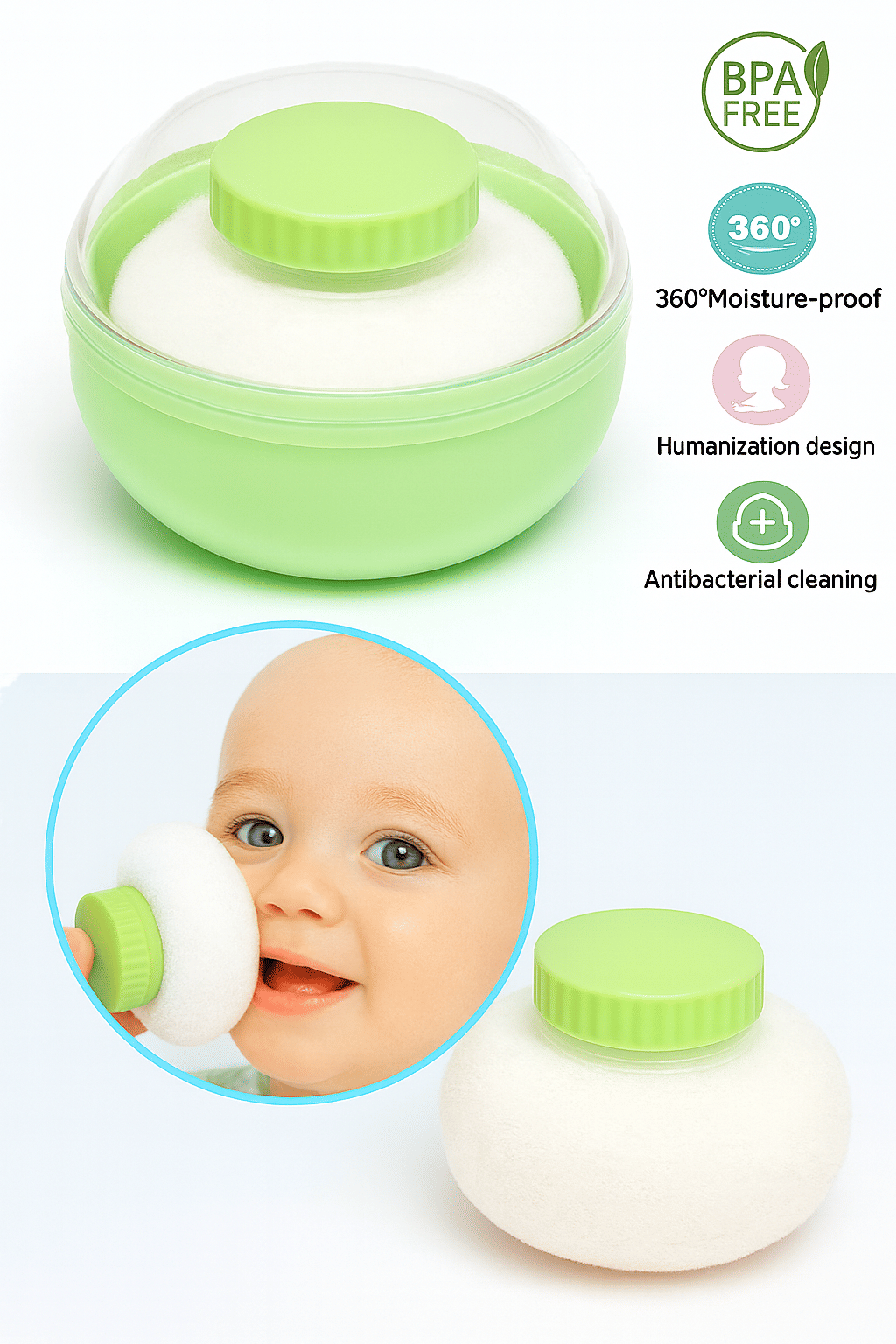     			BCD Natural Baby Powder 100 g ( 1 pcs )