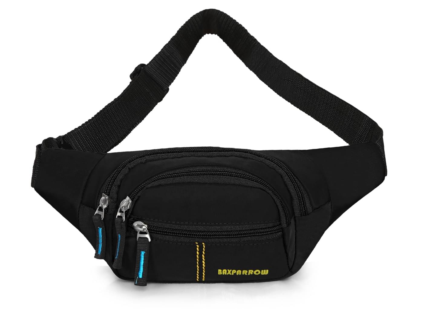     			Baxparrow Black Waist Bag