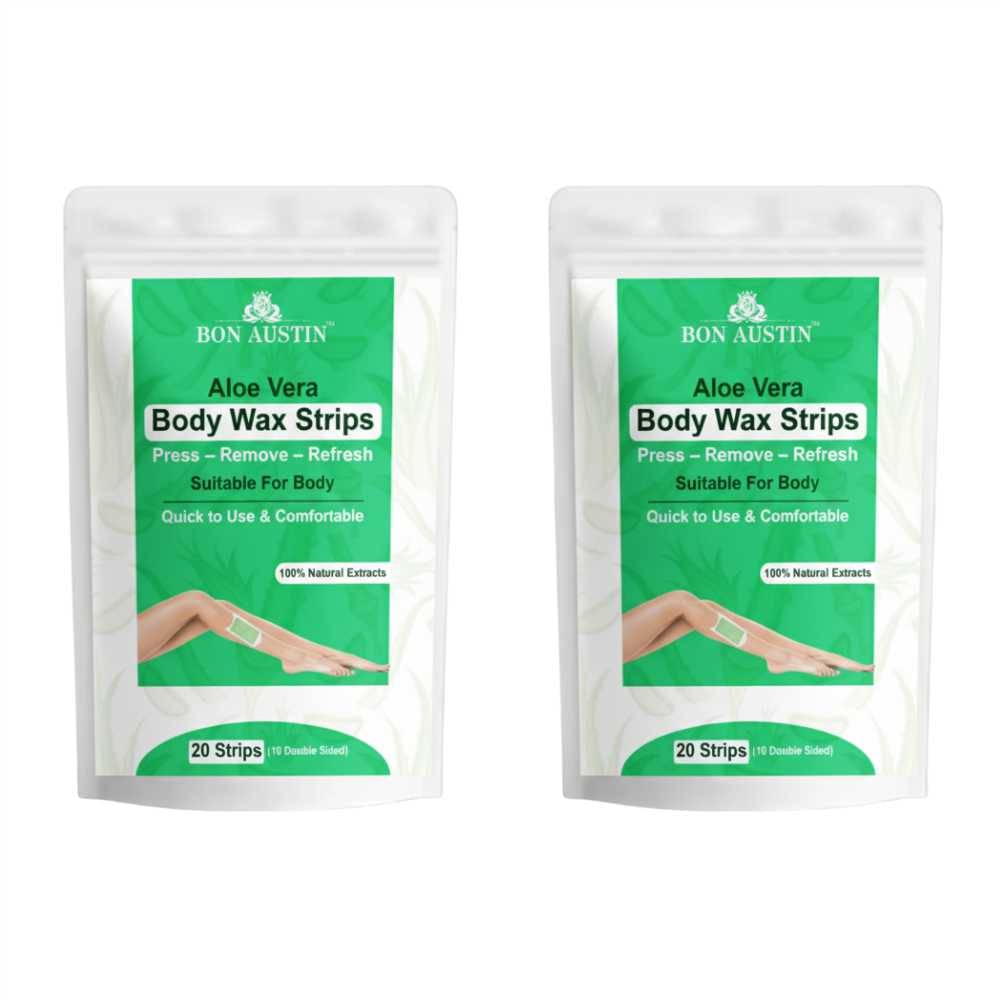 Bon Austin Wax Strips Waxing Kit 38 g Bon Austin Wax Strips Waxing Kit 38 g