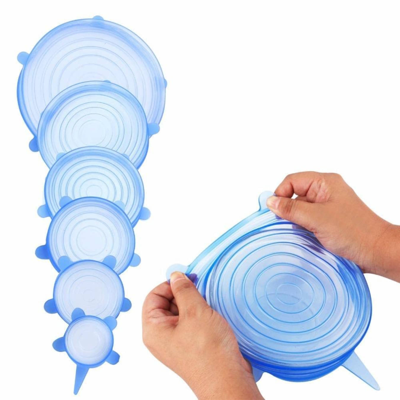     			Brahmani Art Non Stick Non-stick Cookware Sets silicone stretch lid