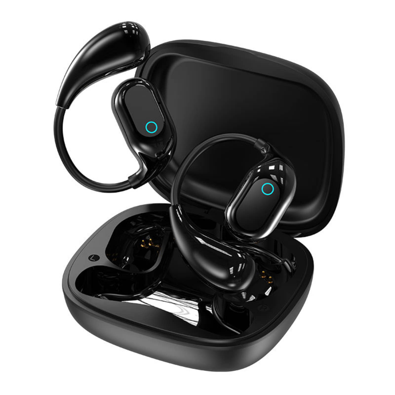     			COREGENIX MG7 OWS Ear Wireless Earbuds with Display | ENC Mic for Crystal-Clear Calls | 60hr Playtime with Type-C Fast Charging | Bluetooth 5.4 Gaming Bluetooth Earphones | Touch Control Sports Headphone