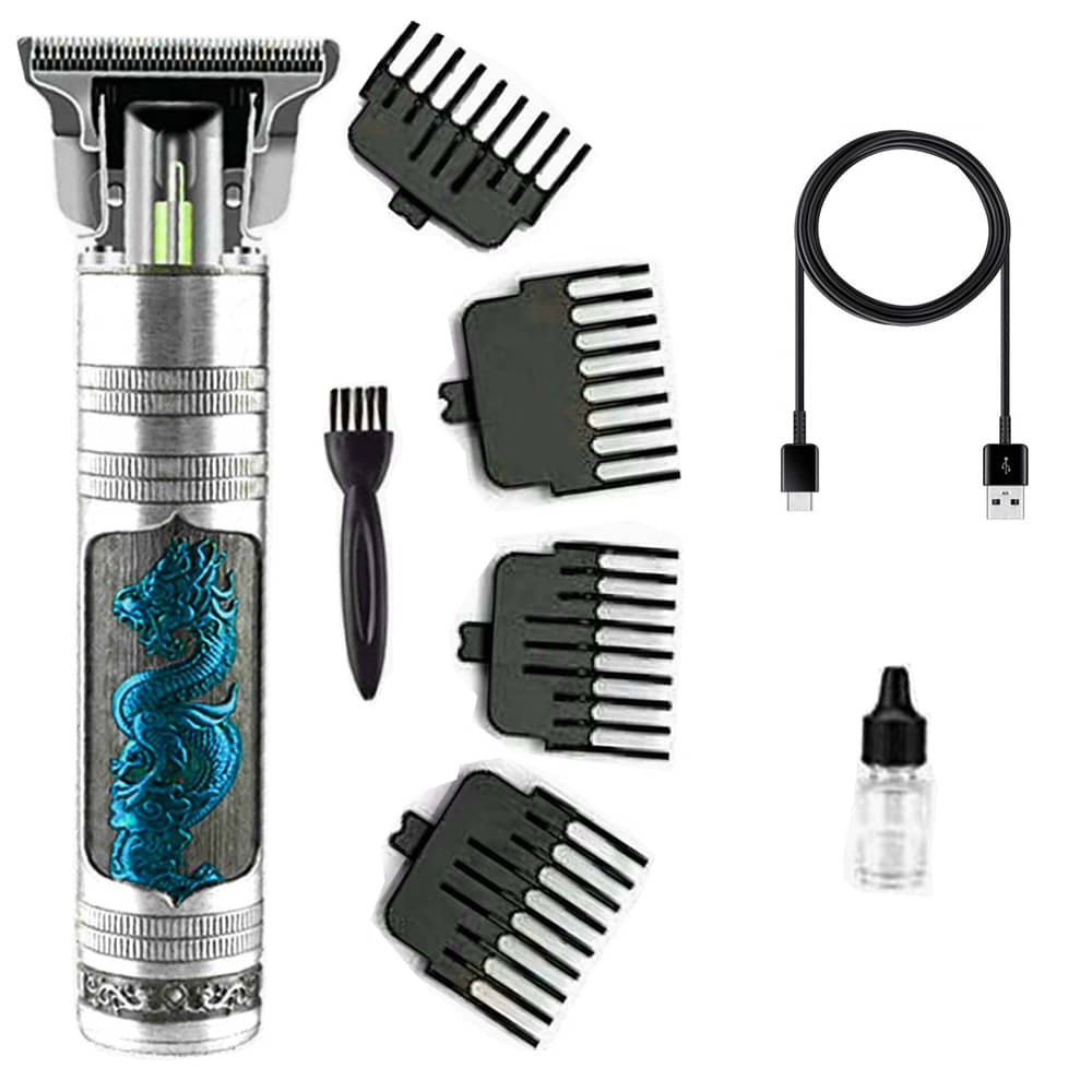     			CRS trimmer for men Silver Cordless Clipper With 45 minutes Runtime