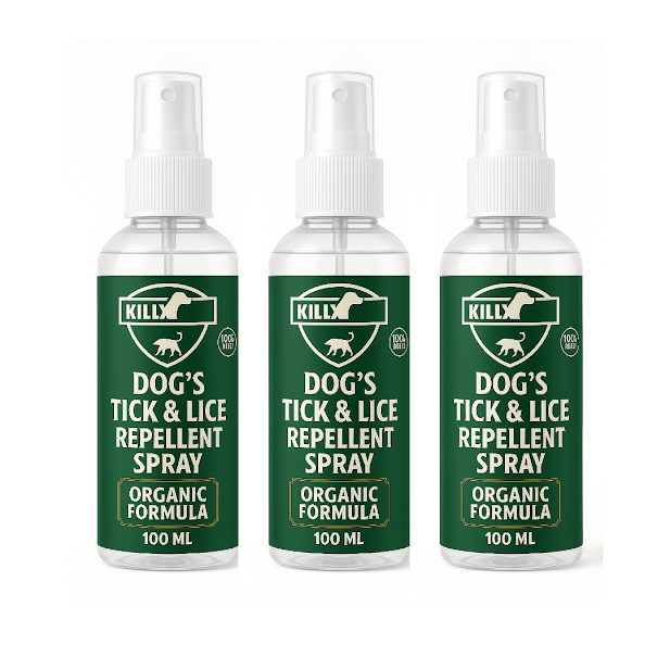     			Cats Tick Spray 100ml | Herbal Flea & Tick Repellent for Pets | Pack of 3