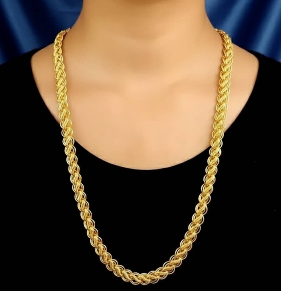     			Chains Gold Plated Alloy Chain ( Pack of 1 )