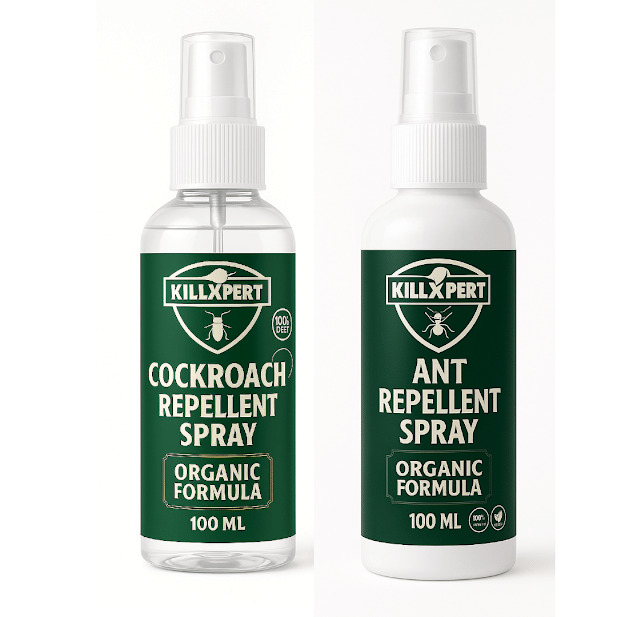     			Cockroach & Ant Spray Combo | Herbal Kitchen & Home Insect Repellent | 100ml Each (Pack of 2)