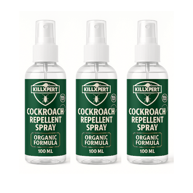     			“Cockroach Spray 100 ml Pack of 3 – Instant Roach Killer, Home & Kitchen Protection”