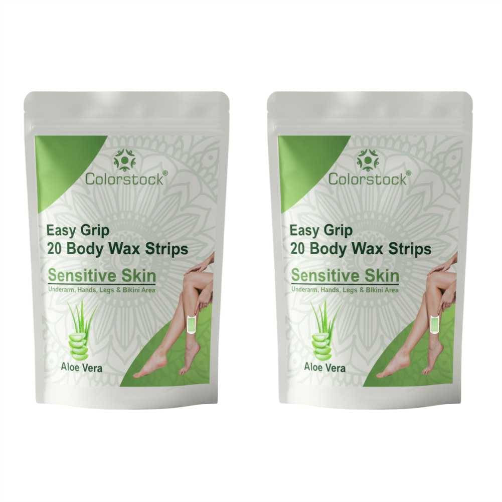     			Colorstock Wax Strips Waxing Kit 38 g