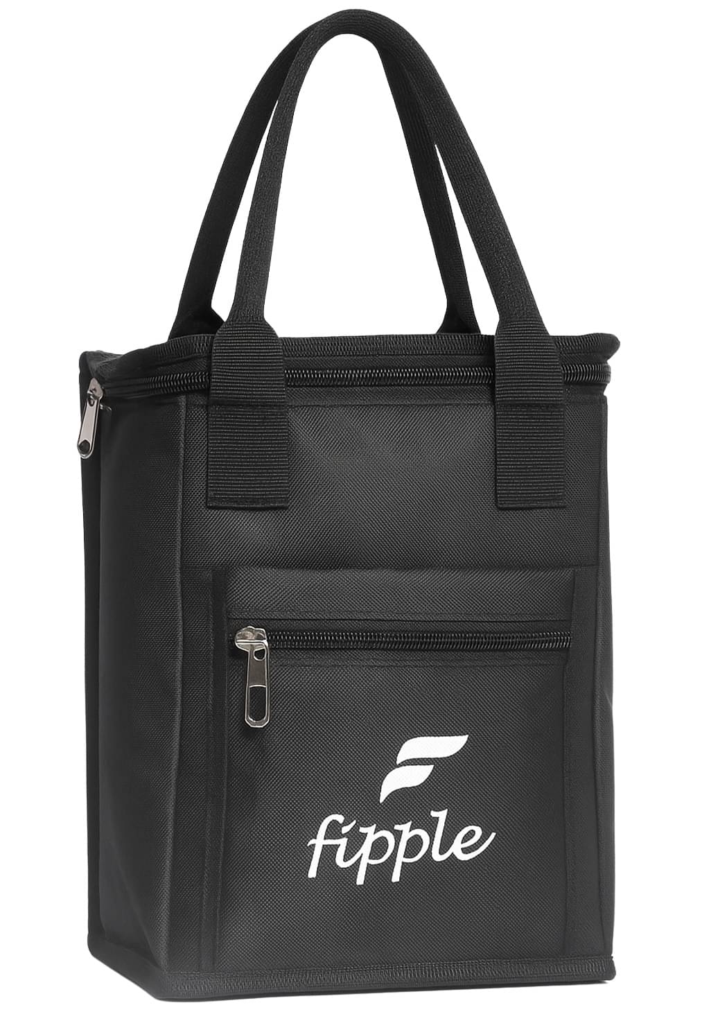    			FIPPLE Black Canvas Lunch Bag Pack of 1