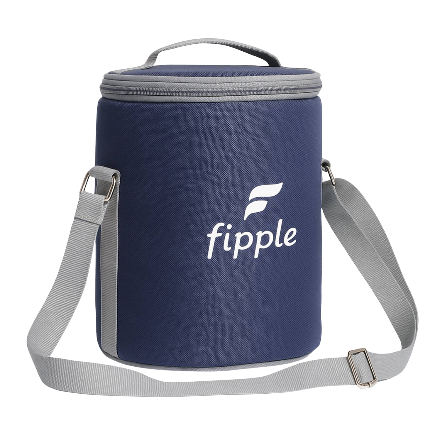     			FIPPLE Blue Canvas Lunch Bag Pack of 1