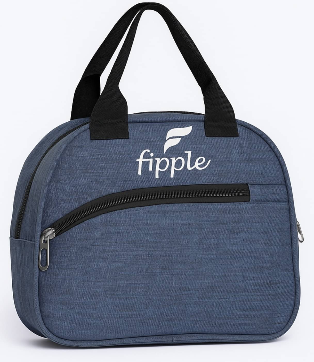     			FIPPLE Blue Canvas Lunch Bag Pack of 1