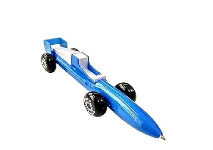     			FREEDY Cool Racing Car Ballpoint Pen Novelty Retractable Sports Car Pen Cute Fun Pens Blue Ink for School Party Office Stationery (PACK OF 1)
