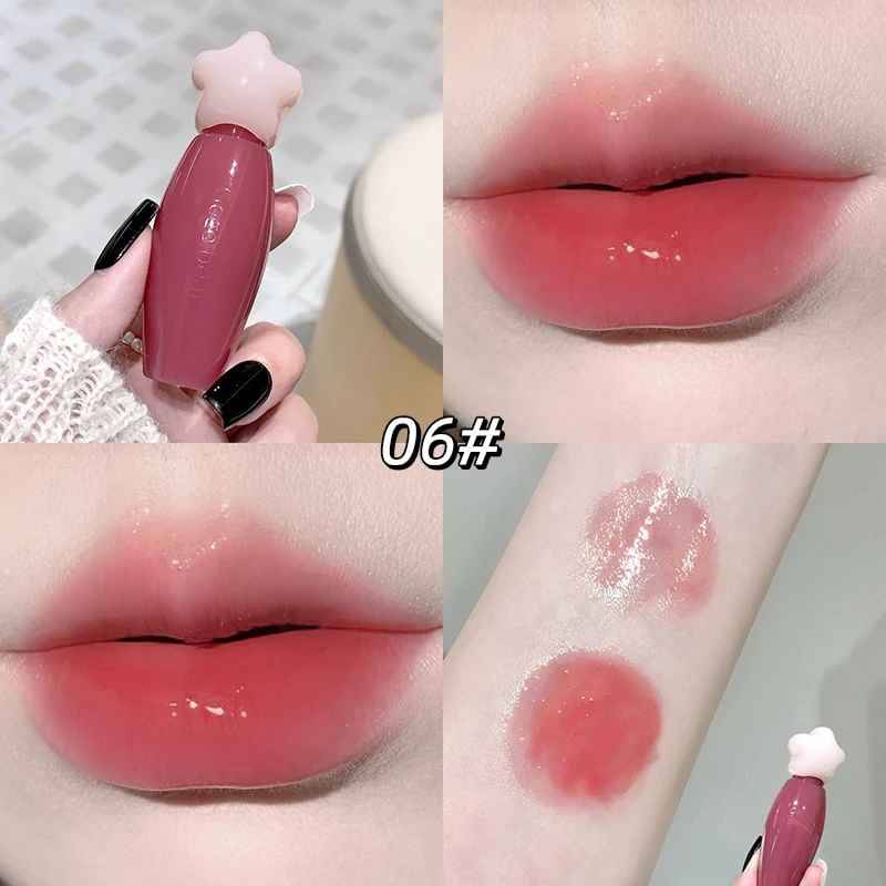     			GEGE BEAR Pink Rose Glossy Lip Gloss 20