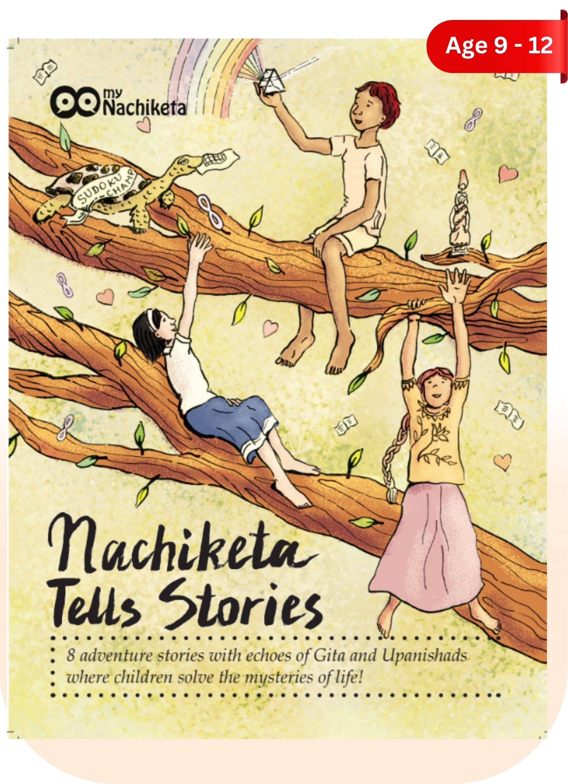     			Gita-Inspired Spiritual Stories | Nachiketa Tells Stories | 8 Adventures: Classical Stories for Children | For Age 8 and Above | My Tale Book [Paperback] Varun Aggarwal