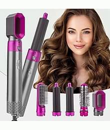 Isanaa 5 In1 Hot Air Styler Multicolor Hair Straightener