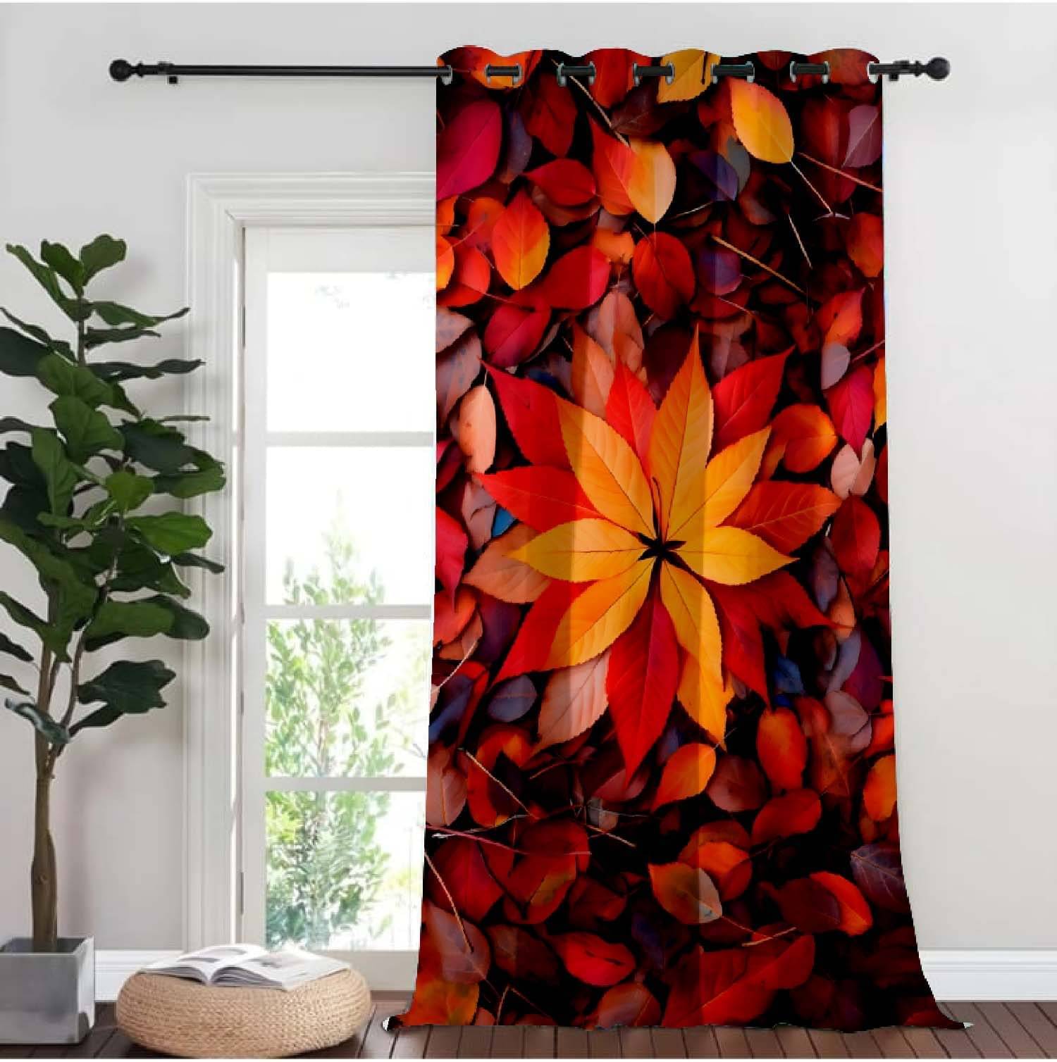 JV Creation Abstract Room Darkening Eyelet Curtain 9 ft ( Pack of 1 ) - Multicolor JV Creation Abstract Room Darkening Eyelet Curtain 9 ft ( Pack of 1 ) - Multicolor