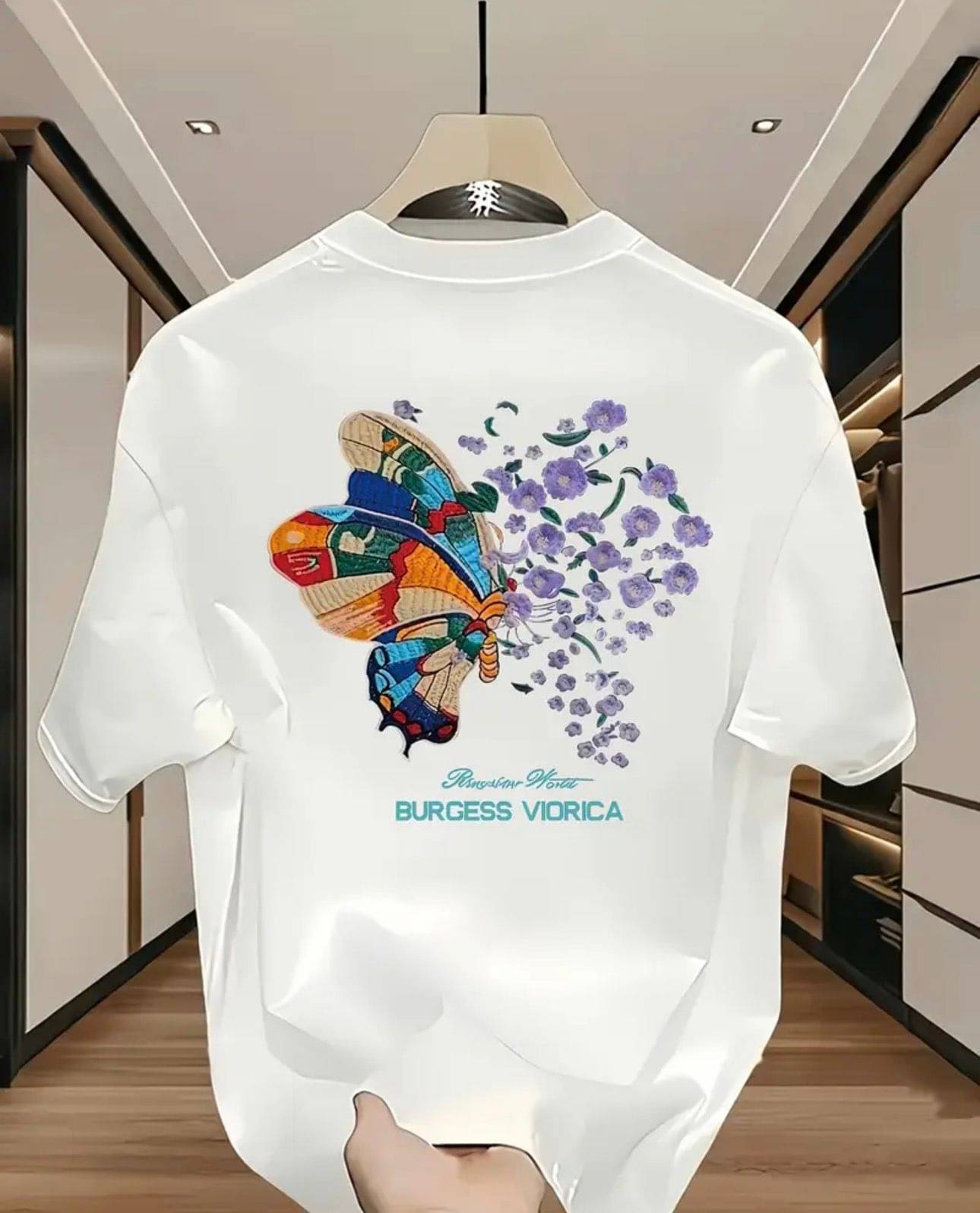 KM Men Cotton Blend Regular Fit Printed T-Shirt ( White )     			KM Men Cotton Blend Regular Fit Printed T-Shirt ( White )