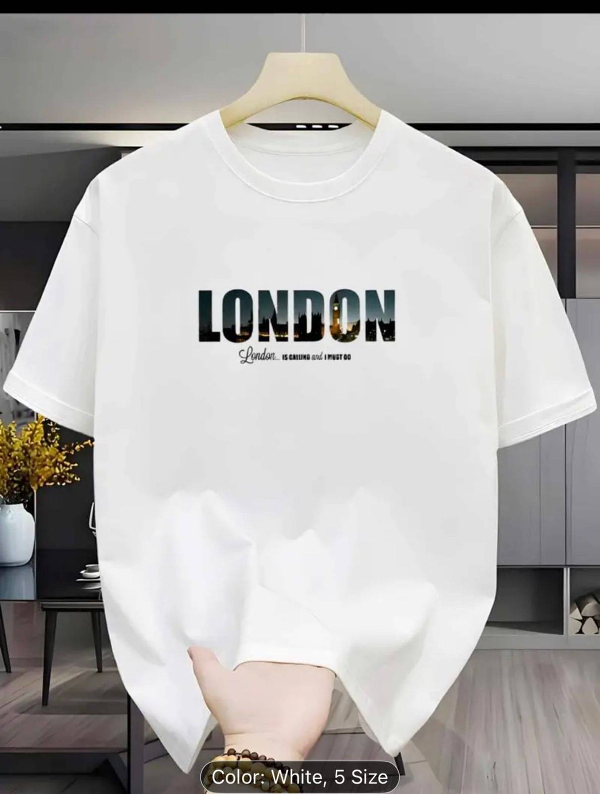 KM Men Cotton Blend Regular Fit Printed T-Shirt ( White ) KM Men Cotton Blend Regular Fit Printed T-Shirt ( White )