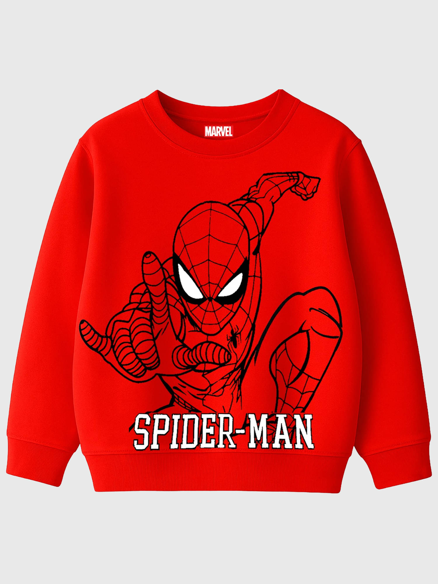     			Kuchipoo Pack of 1 Boys Fleece Sweatshirt ( Red )