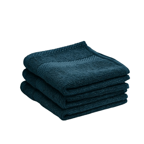 LOVIO STORE Cotton Solid Face Towel Below 300 GSM ( Pack of 3 ) - Navy LOVIO STORE Cotton Solid Face Towel Below 300 GSM ( Pack of 3 ) - Navy
