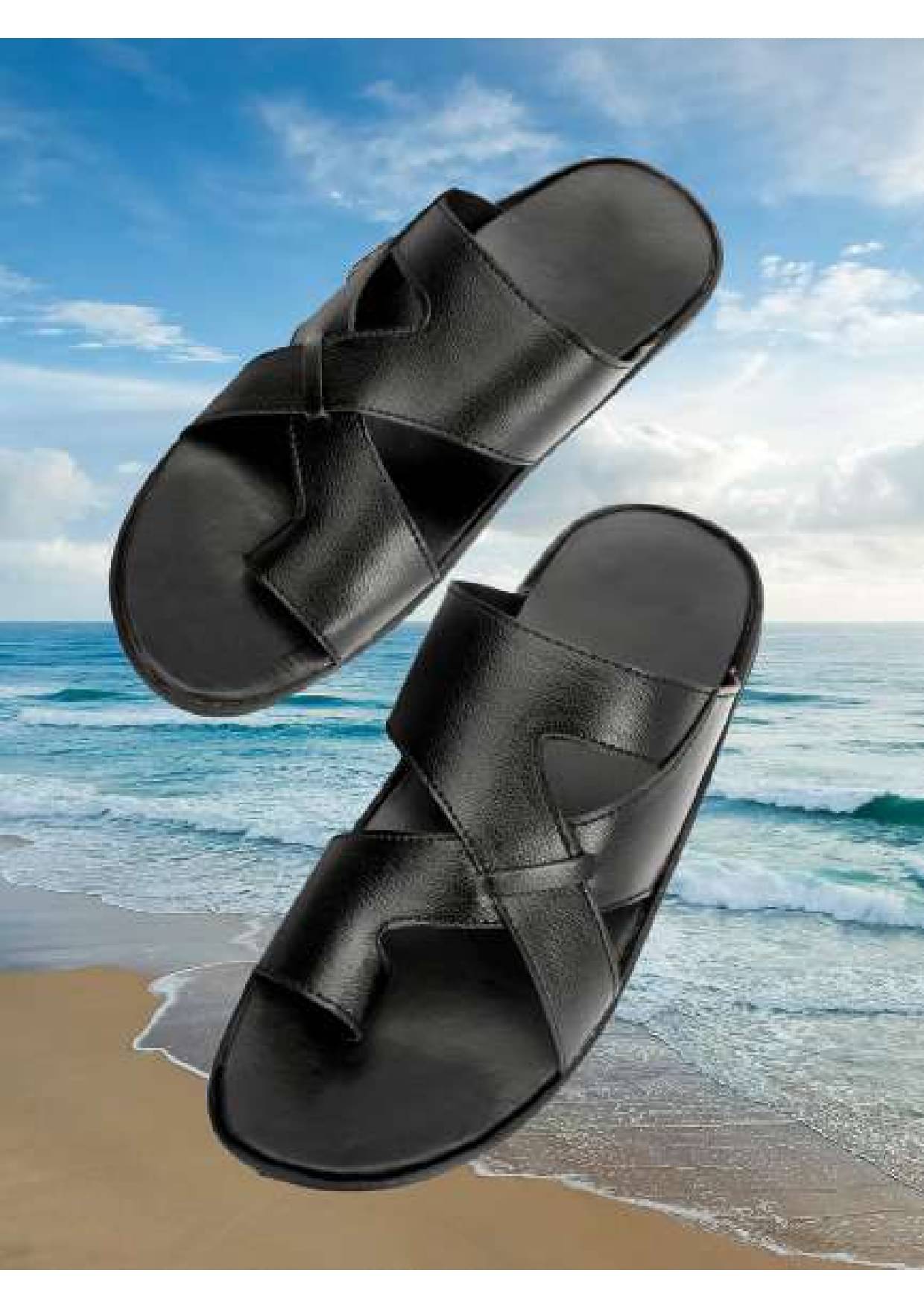     			LYO EAGER - Black Men's Sandals