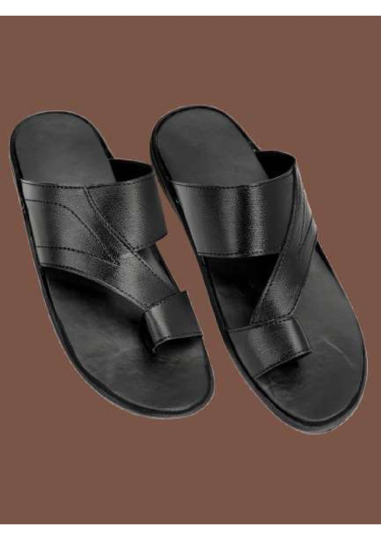     			LYO EAGER Black Men's Slide Flip Flop