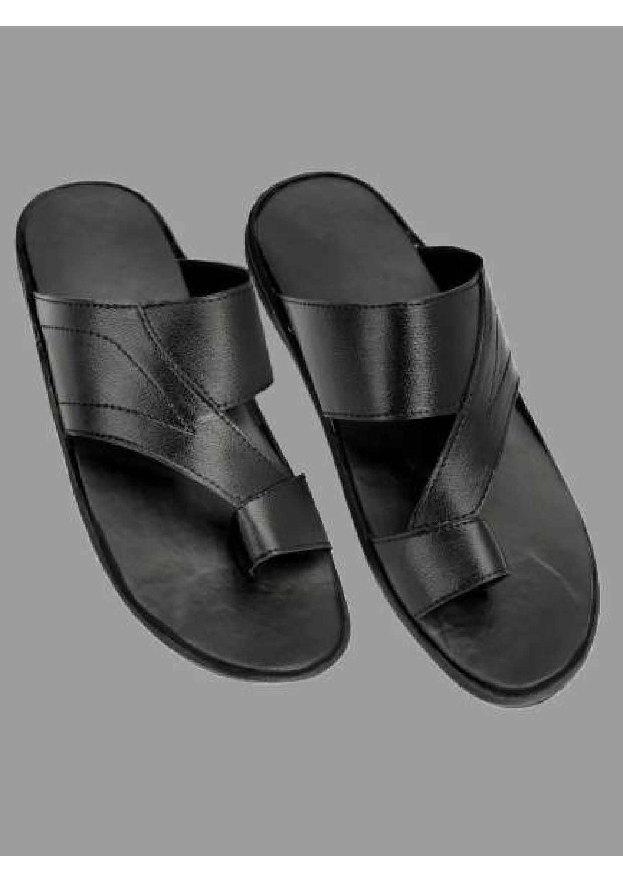    			LYO EAGER Black Men's Slide Flip Flop