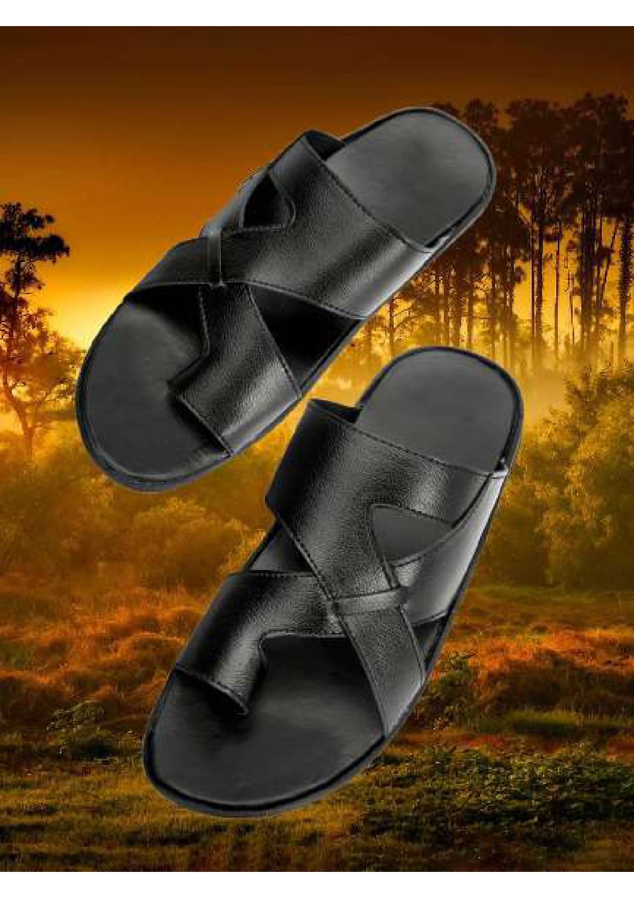     			LYO EAGER - Black Men's Sandals