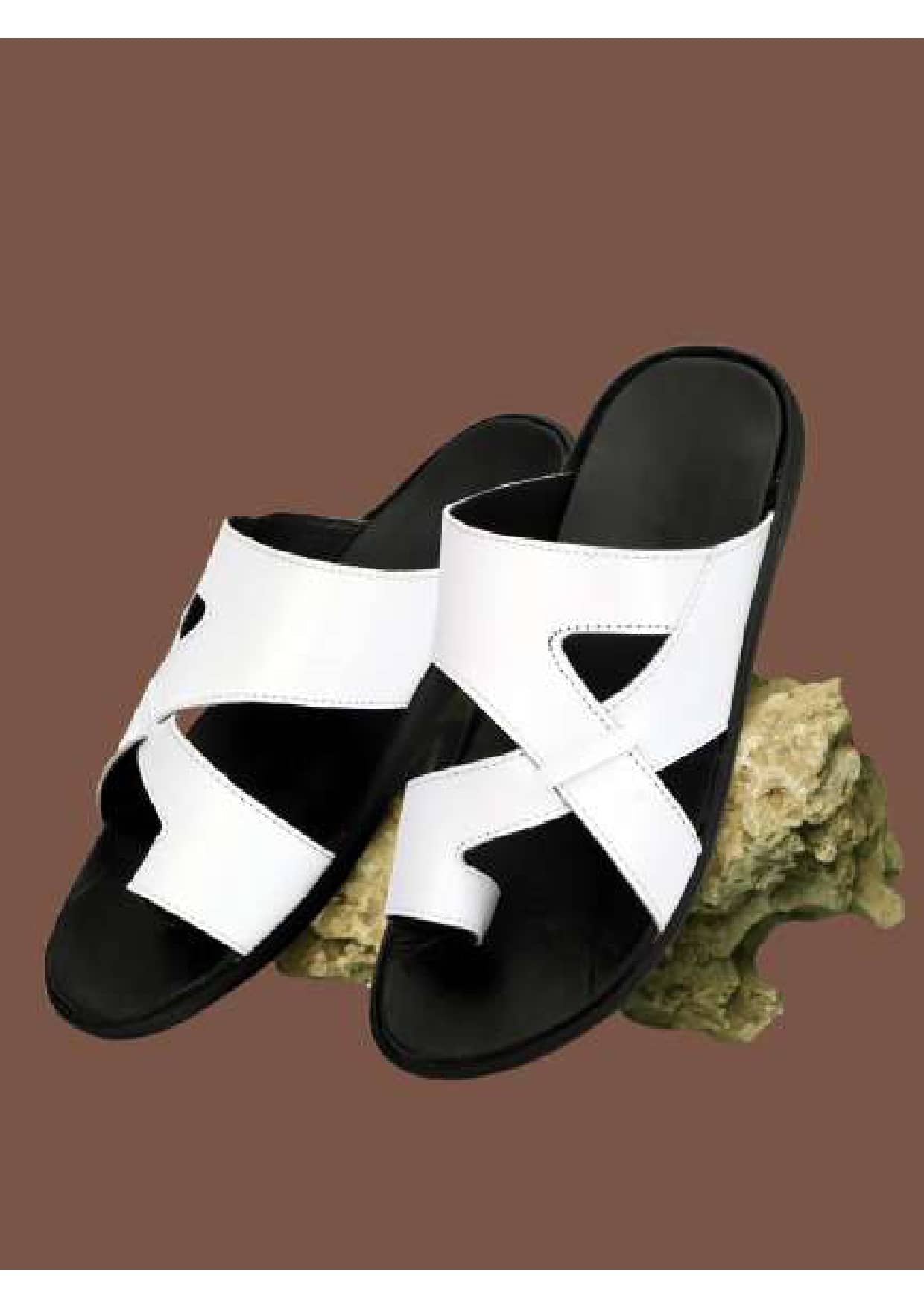 LYO EAGER - White Men's Sandals
