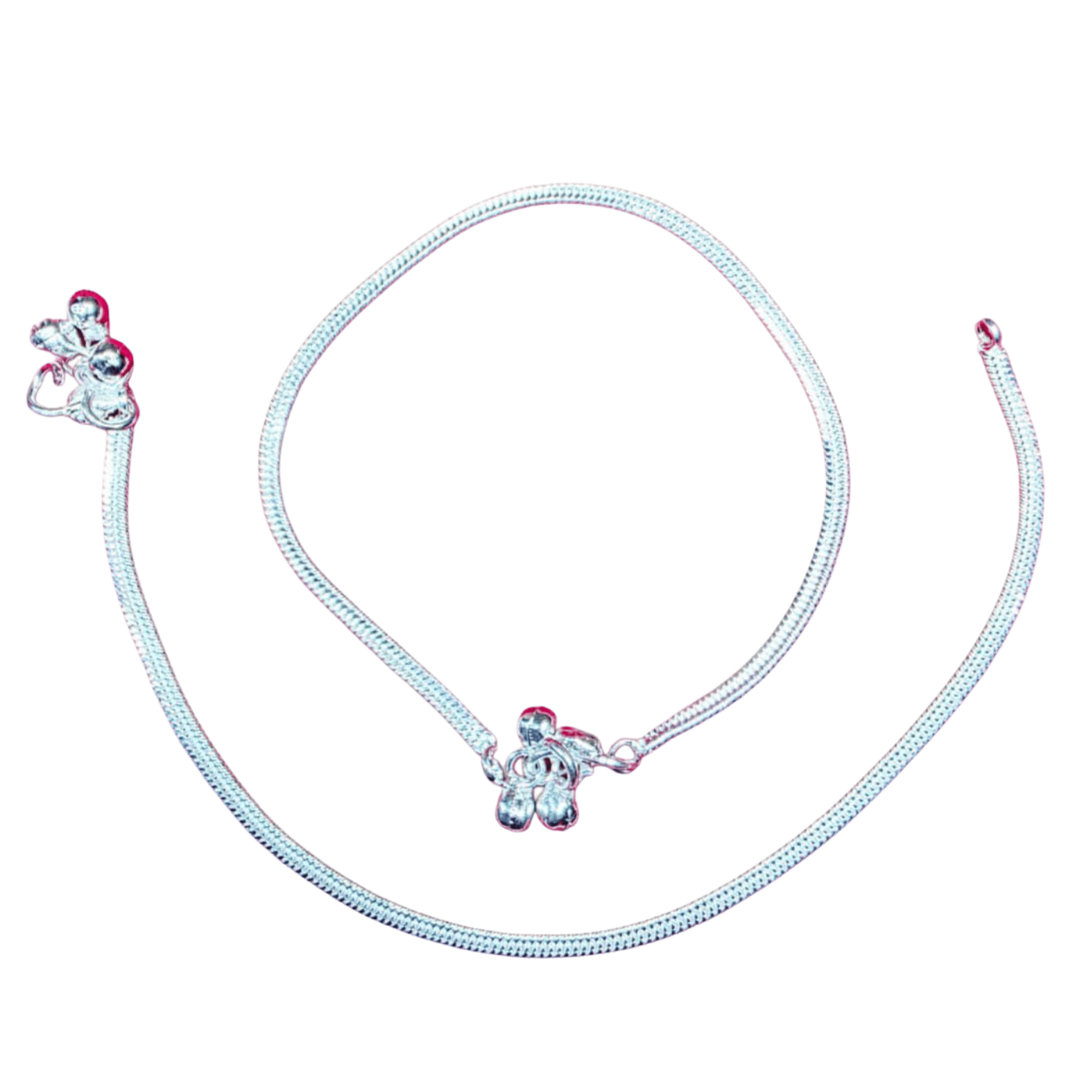 METTI MOHAN TRADERS Silver Anklets ( Pack of 1 ) METTI MOHAN TRADERS Silver Anklets ( Pack of 1 )