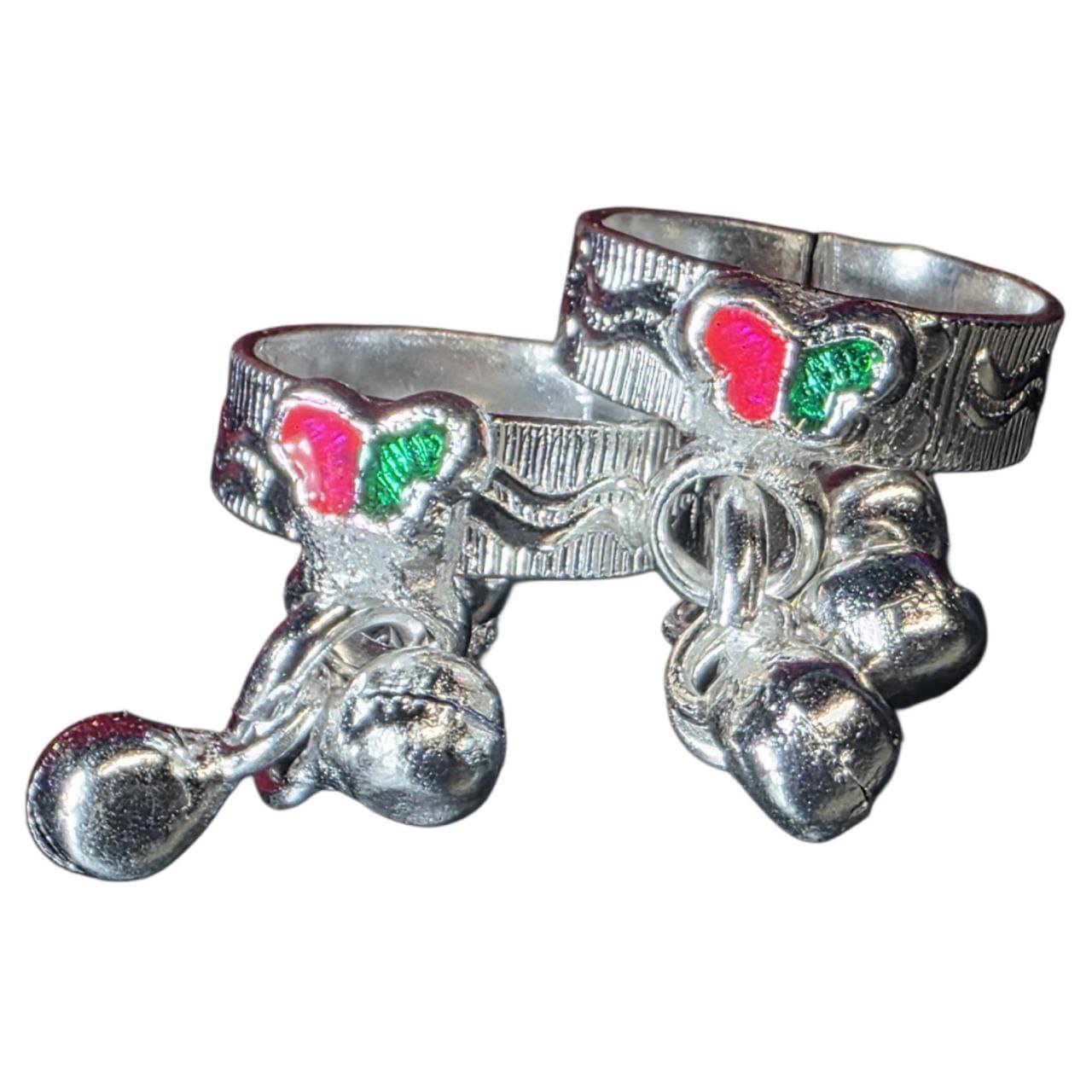 METTI MOHAN TRADERS Silver Toe Rings ( Pack of 1 ) METTI MOHAN TRADERS Silver Toe Rings ( Pack of 1 )