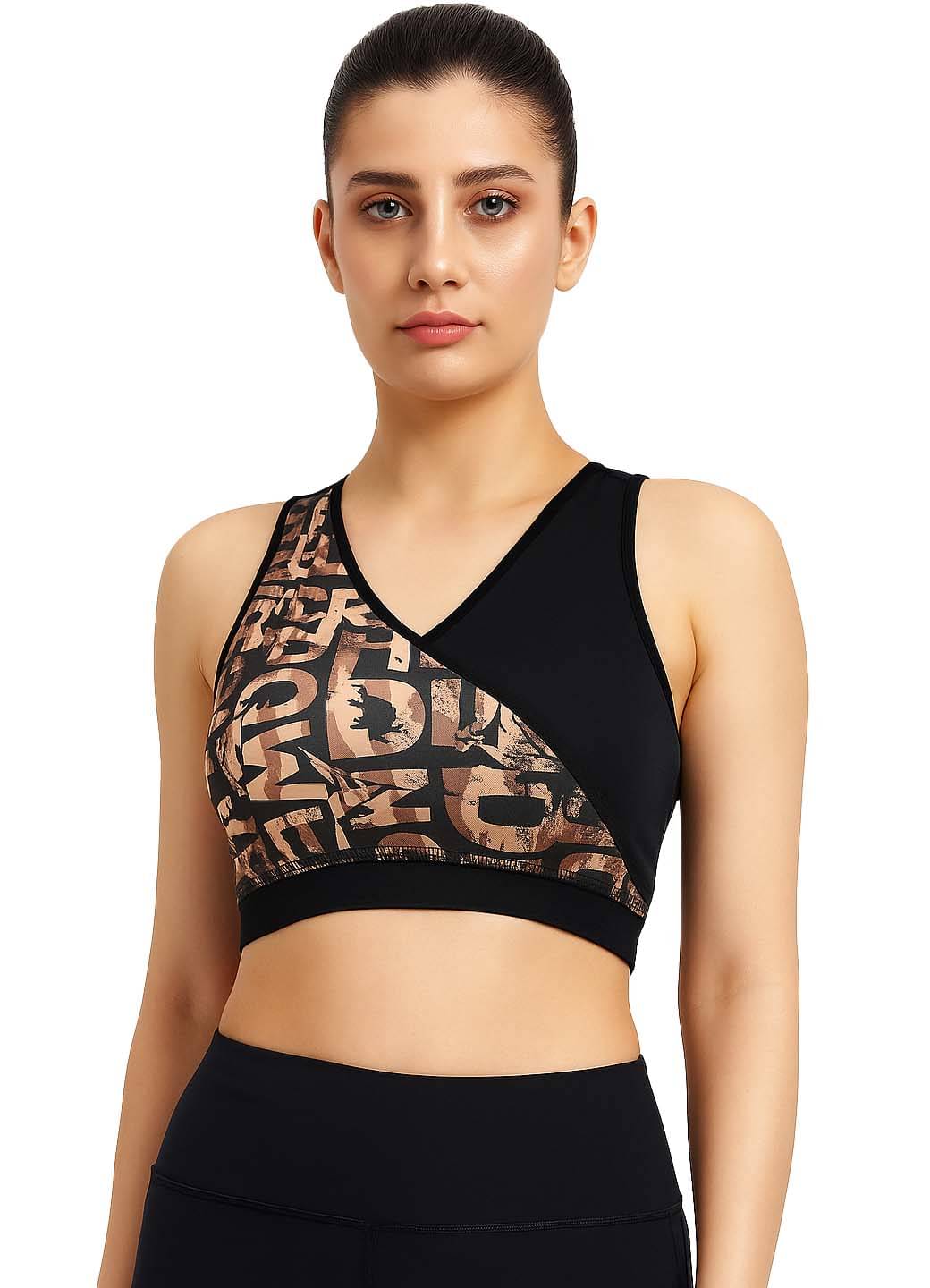 MULTIWA Pack of 1 Polyester Non Padded Racerback bra For Women ( Black ) MULTIWA Pack of 1 Polyester Non Padded Racerback bra For Women ( Black )