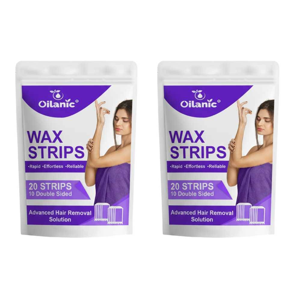     			Oilanic Wax Strips Waxing Kit 38 g