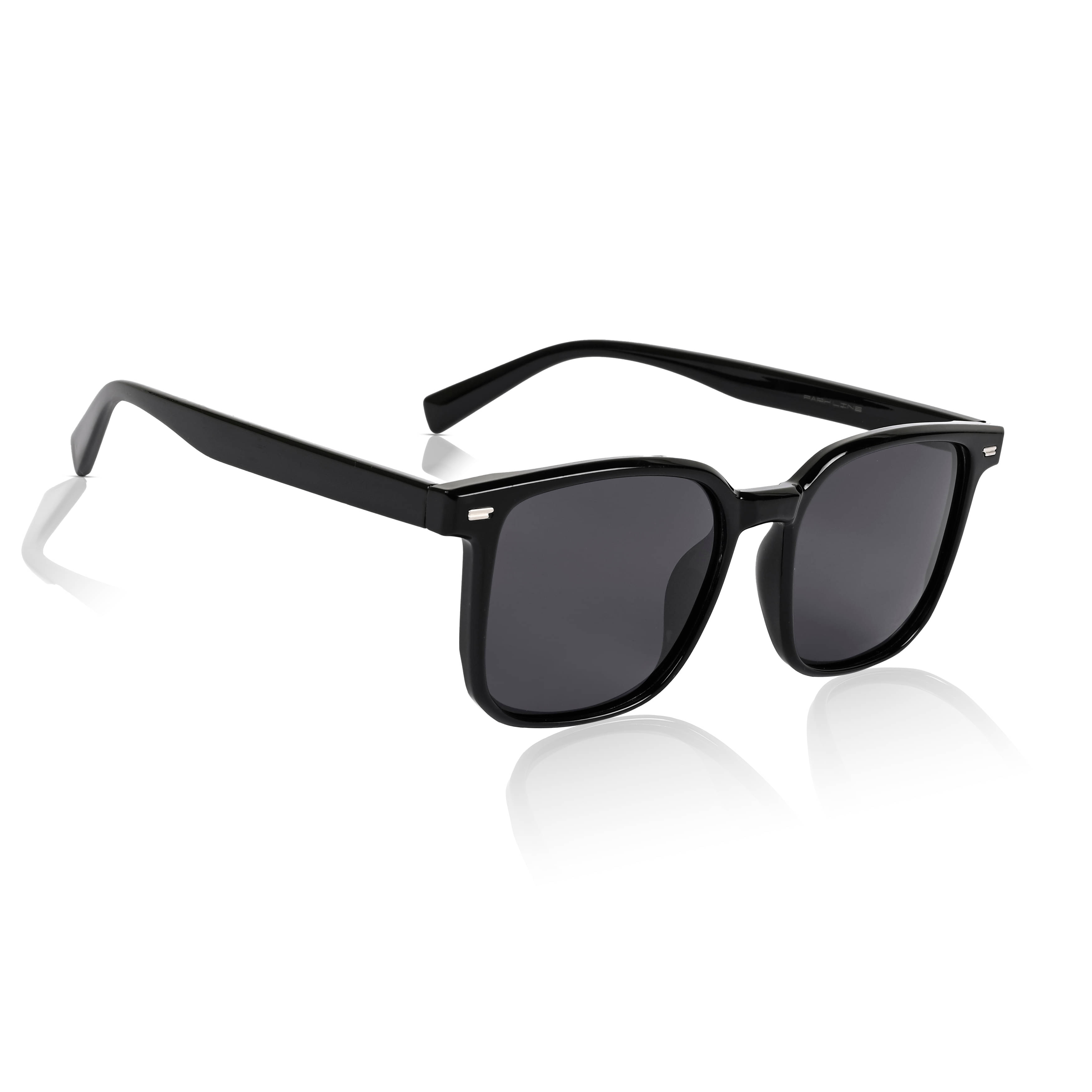 Park Line Black Square Sunglasses ( Pack of 1 ) Park Line Black Square Sunglasses ( Pack of 1 )