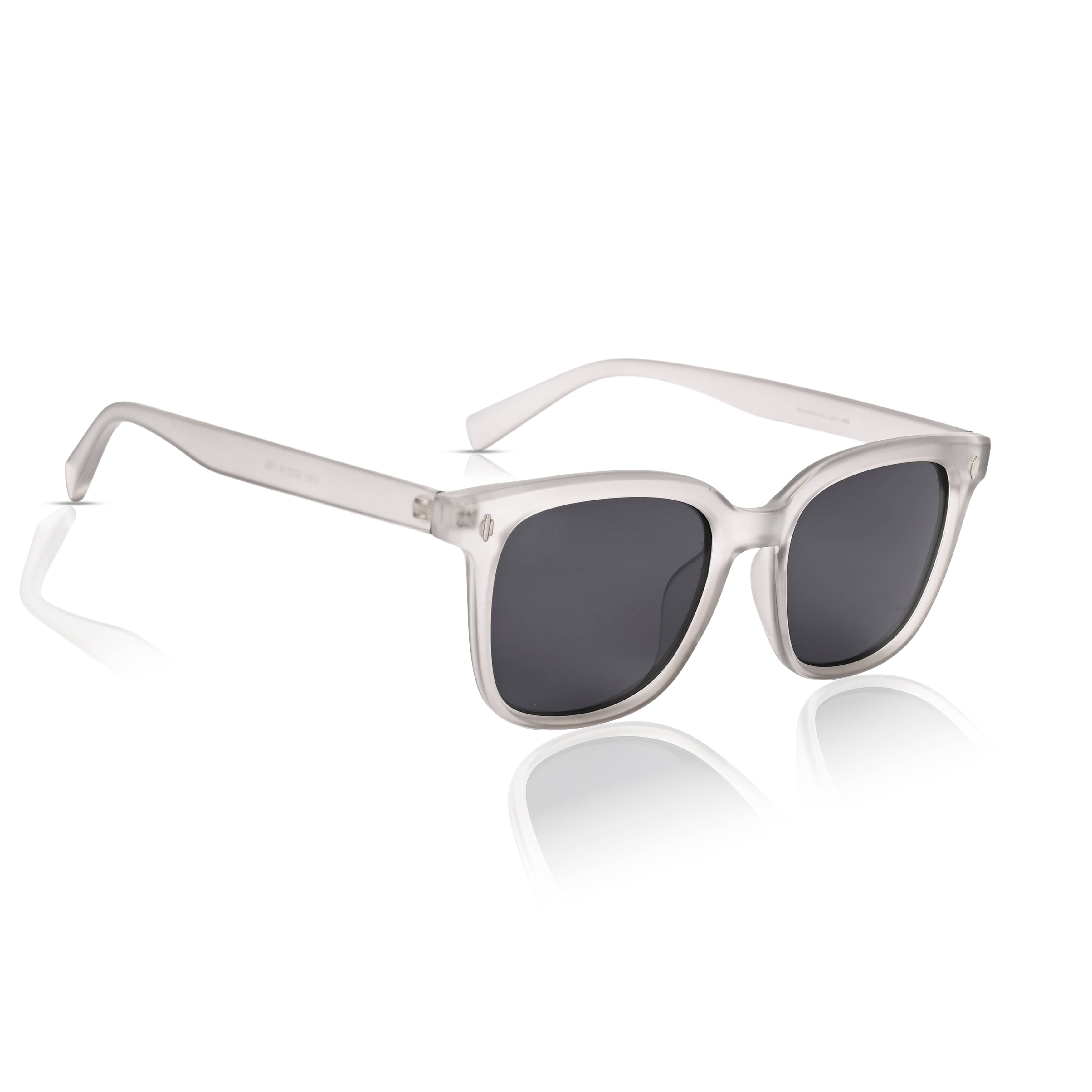 Park Line Dark Grey Square Sunglasses ( Pack of 1 ) Park Line Dark Grey Square Sunglasses ( Pack of 1 )