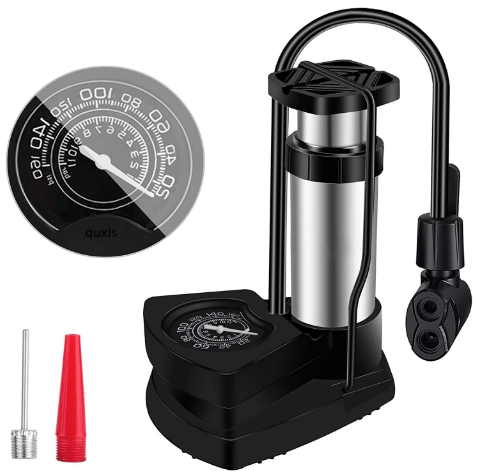     			Portable High Pressure Foot Air Pump Heavy Compressor - Foot Pump For All Cars & Motorbikes ( Pack of 1 )