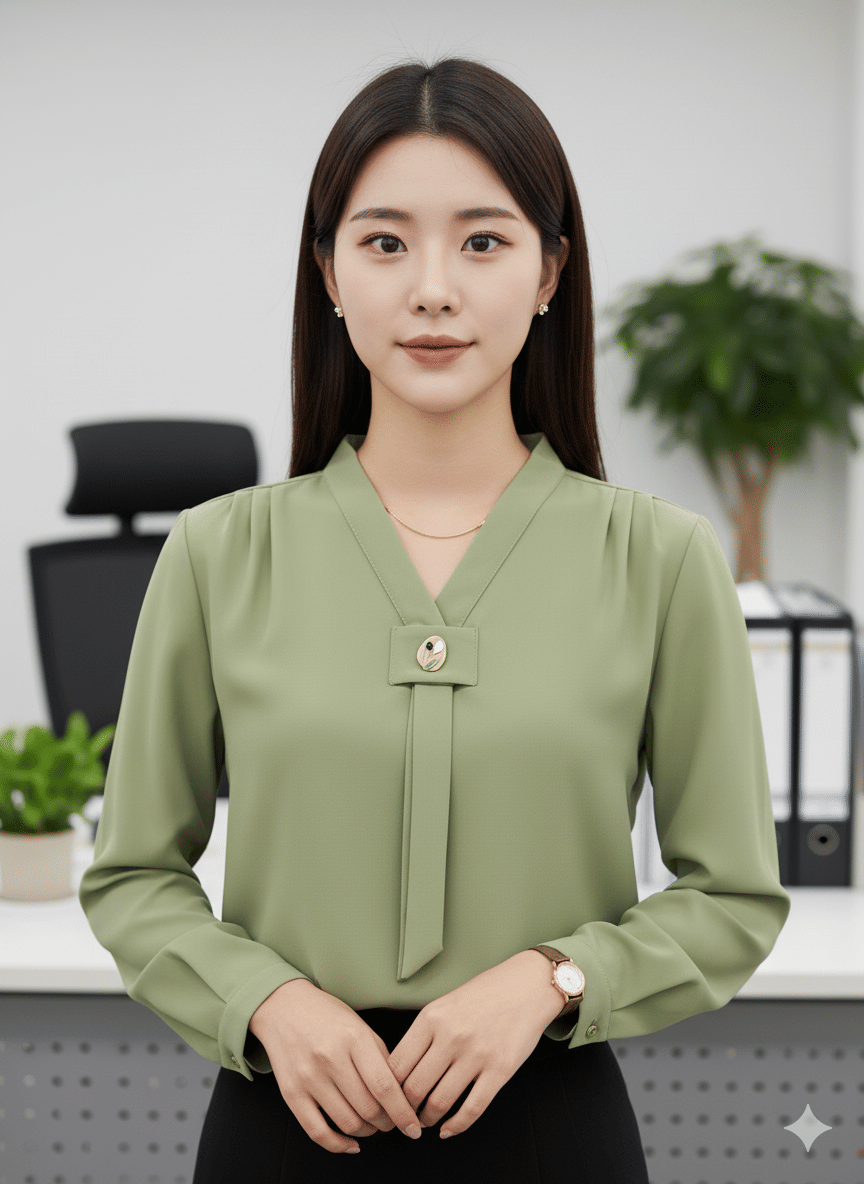 Quintessentials Women's Polyester Regular Top ( Mint Green )     			Quintessentials Women's Polyester Regular Top ( Mint Green )